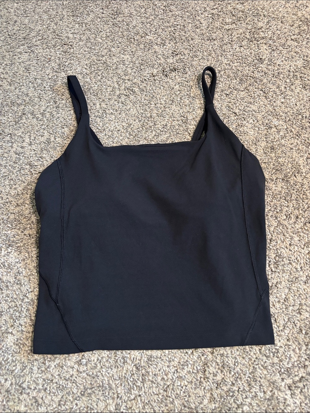 Lululemon Strappy Nulu Shelf Tank Top size 10